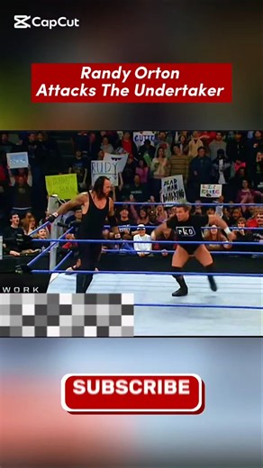 Randy Orton attacks The Undertaker 2005 #wwe #undertaker #randyorton