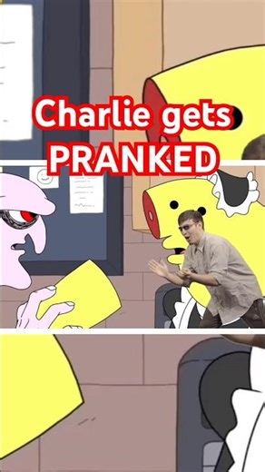 Charlie gets PRANKED #smilingfriends #shorts