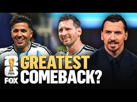 Lionel Messi & Argentina ADVANCE to Quarterfinals 🐐  Argentina Makes LEGENDARY Comeback vs Egypt