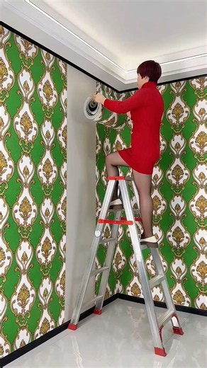 Self Adhesive Wallpaper, Peel and Stick Wallpaper 😍 #besthomefinds #wallpaper #shorts
