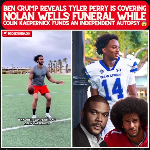 Tyler Perry and Colin Kaepernick are stepping up for Nolan Wells’ family as they continue seeking answers 🙏🏾🕊️ #tylerperry #colinkaepernick #nolanwells