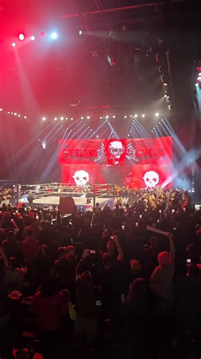 rhea ripley fan account on X: "Finally getting to see Adam Copeland wrestling in person for the first time possibly the last time too 💔 depends on if he comes during 2027 (im sorry about my singing 😭)" / X