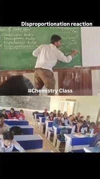#chemistry #disproportionation reaction
