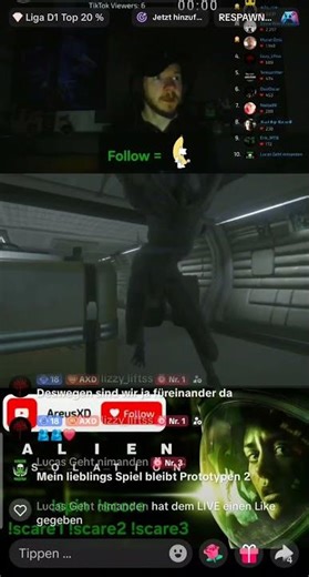 Alien Isolation Live auf Tiktok am 09.05.26 ab 14 Uhr. Freue mich schon auf Euch 😁