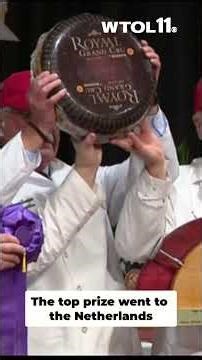 Dutch cheese wins top honors at world championship cheese contest in Wisconsin
