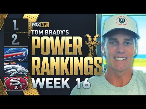 Tom Brady's Week 16 Power Rankings 🚨