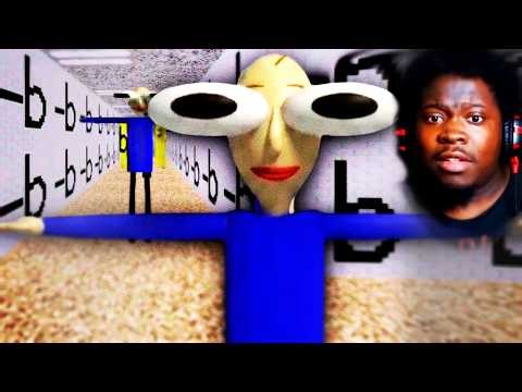 WHAT EVEN IS THIS GAME!? | Baldi's Basics (-b MOD)