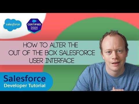 Salesforce Developer LWC Tutorial - How to Inject CSS Dynamically into the OOTB Salesforce UI
