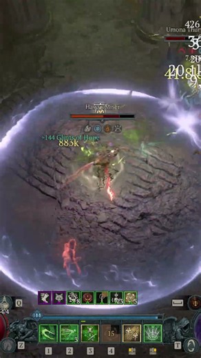 Diablo IV Lord of Hatred Season 14 Battling Stronger Enemies 43 #shorts