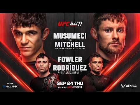 UFC BJJ 11: Musumeci vs Mitchell | First 2 Matches