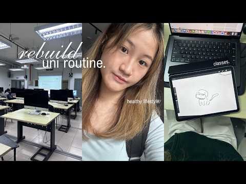 UNI DIARIES 💻 week 2 重设生活节奏｜assignments已经开始｜健康生活｜productive days