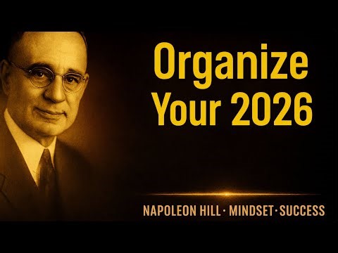 7 Principles to Organize Your 2026 — Napoleon Hill Mindset Motivation 🧠✨