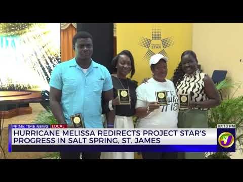 Hurricane Melissa Redirects Project Star's Project in Salt Spring, St James | TVJ News