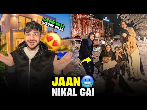 -5°C Pool Main Chalang Laga Di 🥶 || Swat Main Luxury Villa Book Kar Liya 😍