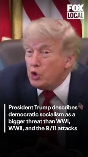 President Trump on democratic socialism