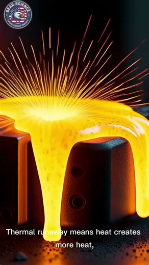 Why Batteries Explode 💥 | Shocking Science Explained!#education #BatteryExplodes#shorts #batries