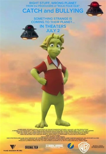 Catch and Bullying (2008) Poster (Buena Vista International prints)