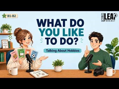 English Podcast | Talk About What Do You Like To Do | Easy English Conversation For Real Life