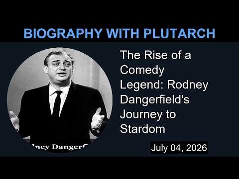 The Rise of a Comedy Legend: Rodney Dangerfield's Journey to Stardom | Biography With Plutarch