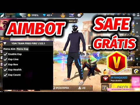 🔰 NOVO MOD MENU FF YSM TEAM FREE FIRE SAFE ATUALIZADO E GRÁTIS 🔰 MOD MENU FREE FIRE AIMBOT/ ESP FIRE