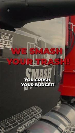 Watch a Dumpster Get Crushed – Save Money & Space with Smash My Trash! #DumpsterCrush #Savings