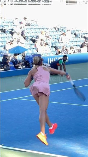 Serve - Jaqueline Cristian US Open 2025 #usopen #tennis #serve #slowmotion #wtatennis #wta