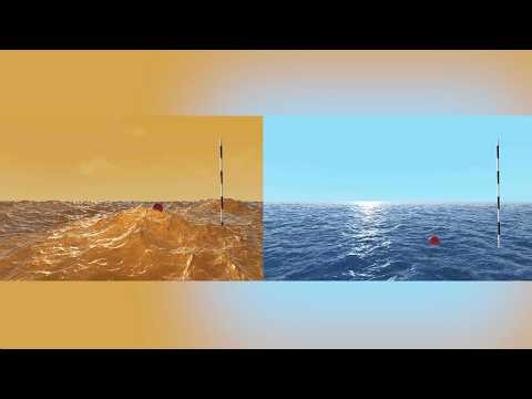 Waves on Titan vs. waves on Earth