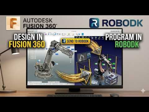Fusion 360 to RoboDK: Complete Custom Robot Integration Guide