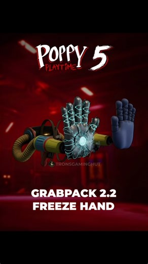 Poppy Playtime Chapter 5 Upcoming GrabPack Hands Designs #shorts #poppyplaytime #gaming #games
