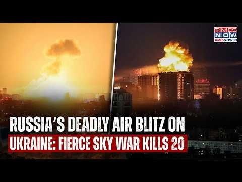 Russia’s Deadly Air Blitz On Ukraine: Big Win On Putin's Birthday Amid Fierce Sky War Even As 20 Die