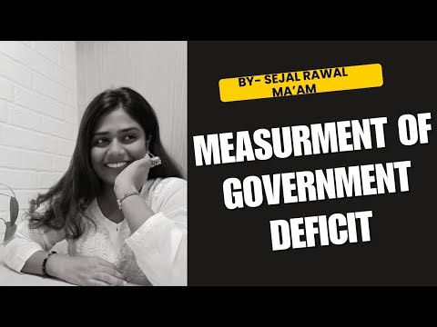 Measures of Government Deficits