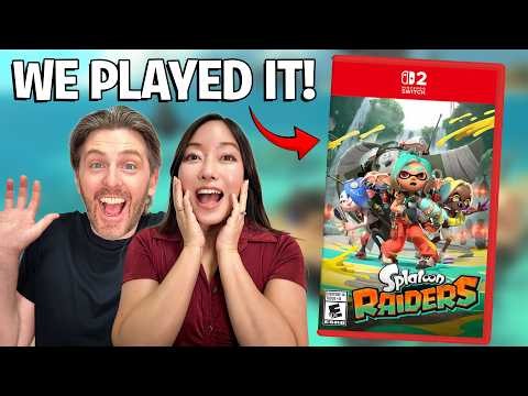 We Played the Splatoon Raiders Demo - Our Gameplay and Impressions! [Vlog]