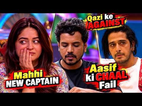 Bigg Boss 20 Big Updates! Live Feed Mahhi Vij New Captain! Qazi Ke Against Aasif Ki CHaal Fail #BB20