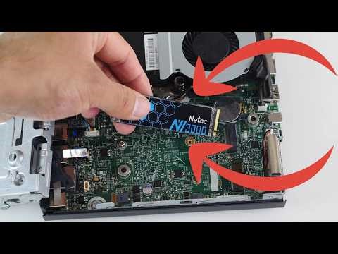How To Upgrade HP EliteDesk 800 G3 Mini SSD