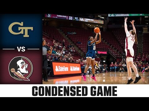 Georgia Tech vs. Florida State Condensed Game | 2025-26 ACC Women's Basketball