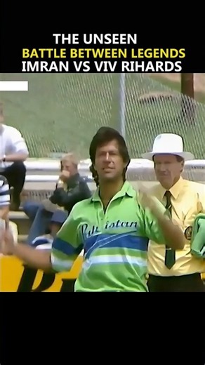 Viv richards vs imran khan: Clash of titans #short #cricket #crickethighlight #ytshorts