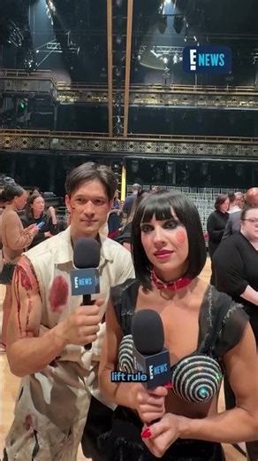 Jenna Johnson reacts to Carrie Ann Inaba's comment about adding a new lift rule next season. #DWTS