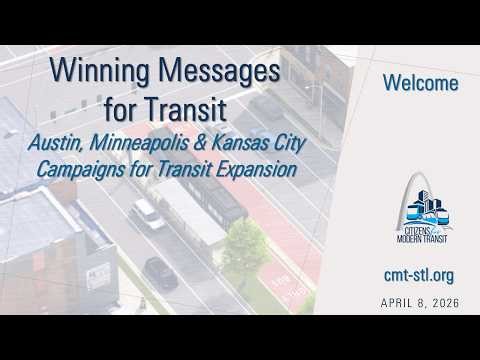 CMT 'Talking Transit' Presents: Winning Messages for Transit