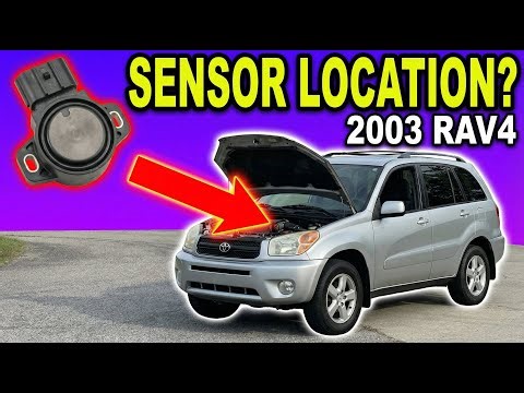 Where Is Throttle Position Sensor On 2003 Toyota Rav4
