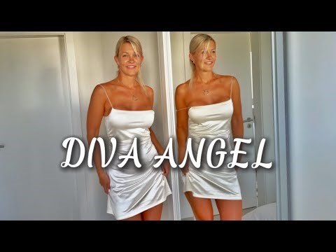 Elegant Satin Dress Try-On Haul ✨ | Diva Angel @DivaAngelLife 