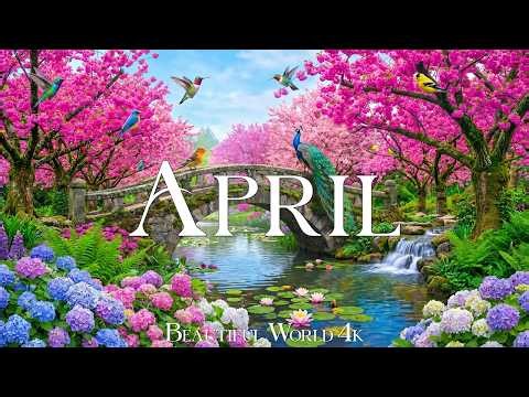 Spring in April 4K 🌸 Peak Bloom Season, Endless Flowers and Vibrant Nature Landscapes