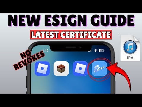 New ESign iOS Guide | Install Unlimited IPA Files On iPhone & iPad Without Getting Revoked