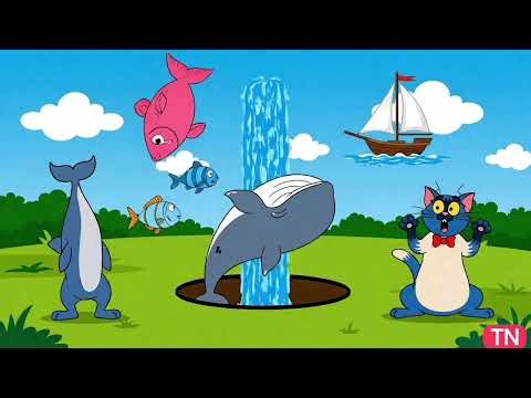 Blue Cat vs Alien UFO 🛸 | What's Inside the Nut? 🌰🐭 | Funny Cartoon Animation