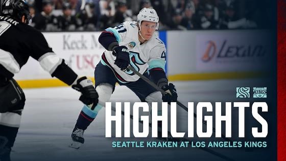 Seattle Kraken at Los Angeles Kings | 12/23 Game Highlights