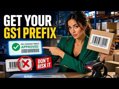 How to get a GS1 company prefix for barcodes
