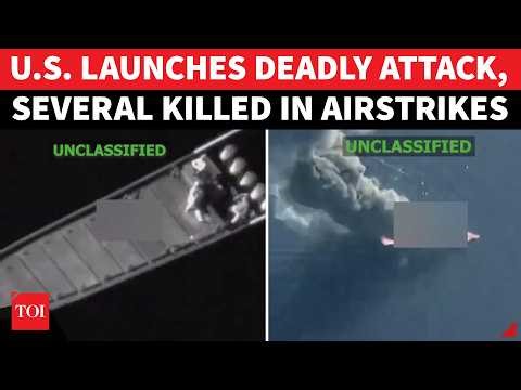 '41 STRIKES, 144 DEAD SINCE...': US' Shocking Naval Attack Results In Huge Casualties | Caribbean Op