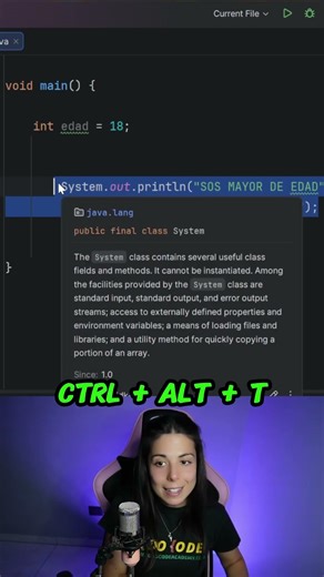 ESTRUCTURA en 1 SEGUNDO con INTELLIJ