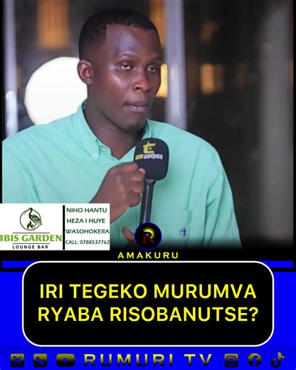 Danny Rurema arigisobanura nabi? Itegeko n'ubusambanyi