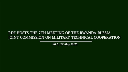 We are eagerly waiting for the #RDF delegation in Moscow in 2027 for the 8th Rwanda 🇷🇼 Russia 🇷🇺 Meeting.Congratulations @RwandaMoDfor hosting the seventh session of the Rwanda–Russia Joint Intergovernmental Commission on Military-Technical Cooperation that concluded successfully at the Defence Headquarters in Kimihurura, Kigali.The meeting provided an opportunity for both sides to review the current status of bilateral defence cooperation between Rwanda and Russia and to identify opportunit