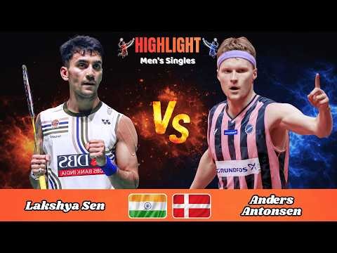 Men's Singles | Lakshya Sen (IND) vs Anders Antonsen (DEN) | 💥 | Badminton 2026